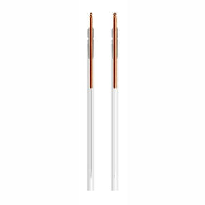 C-Type Copper Acupuncture needles 0.25x40mm 5 in guide tube