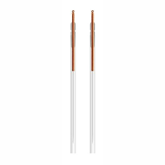 C-type copper acupunture needles 0.30x40mm in a guide tube