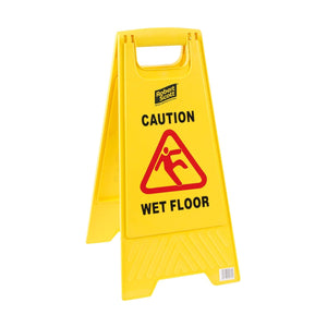 Caution Wet Floor/Cleaning in Progress Sign