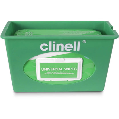 Clinell Universal Wipes Wall Mounted Dispenser - Green