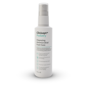 Clinisept+ Podiatry 100ml Finger Spray (Professional & Home Use)