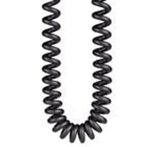 Coiled Latex Tubing, Black