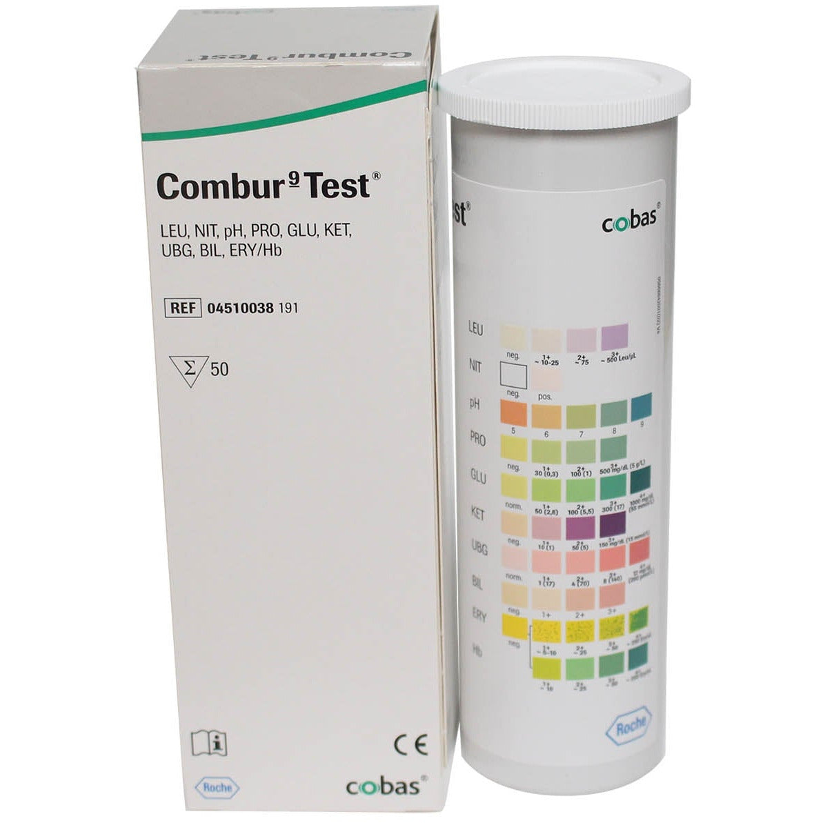 Combur 9 Test Strips x 50