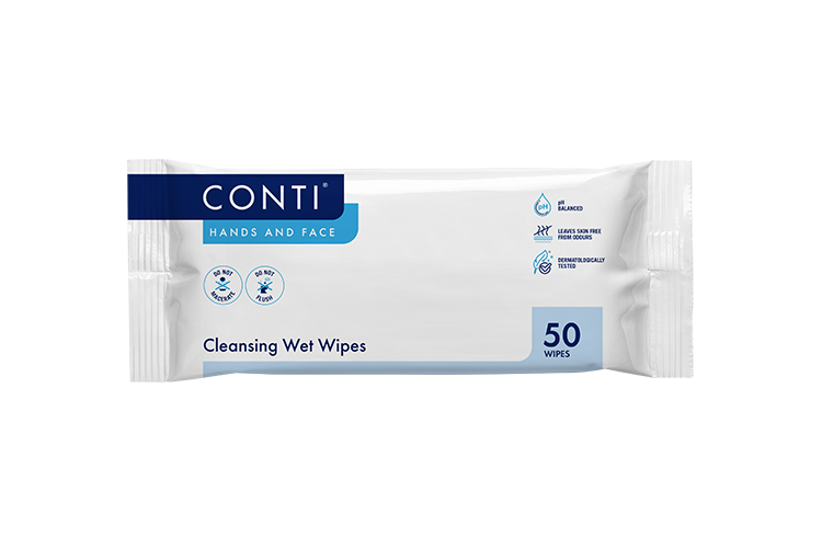 Conti Wet Wipe 22 x 24cm 50 x 24