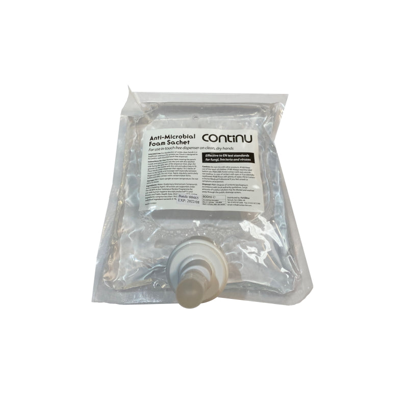 Continu Anti-Microbial Hand Foam Pouch 800ml x 1