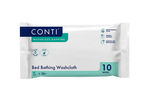 Conti® Bed Bathing Washcloth - Fragrance Free - 10 Cloths