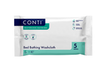 Conti® Bed Bathing Washcloth - Fragrance Free - 5 Cloths