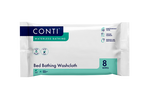 Conti® Bed Bathing Washcloth - Fragrance Free - 8 Cloths