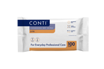 Conti® Cleansing Dry Wipes - Lite (Large, 32 Packs of 100 Wipes)