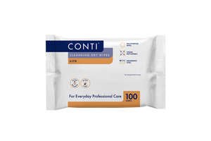 Conti® Lite Cleansing Dry Wipe - Small - 100x Wipes