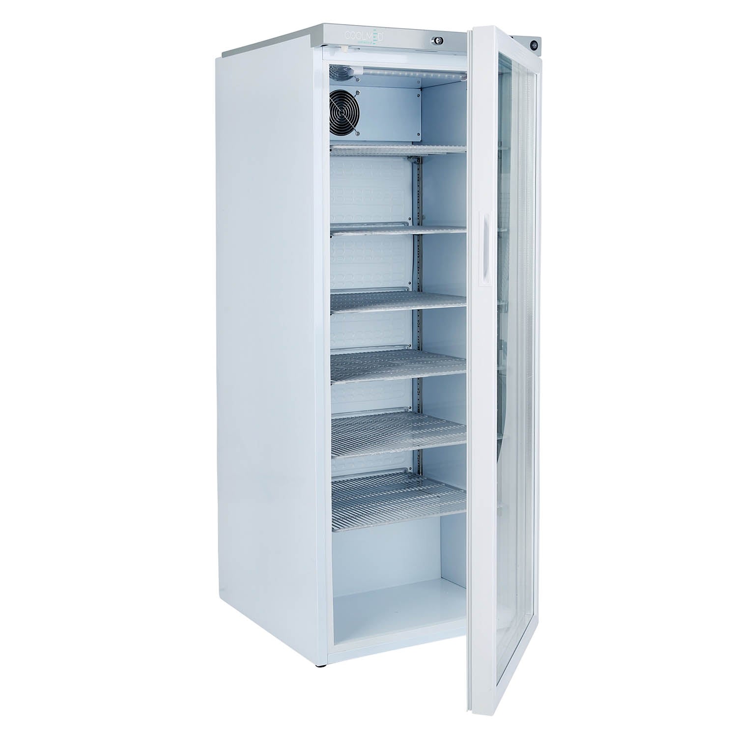 CoolMed Large Glass Door Refrigerator - 300 Litres - CMG300