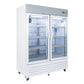 CoolMed Large Glass Door Refrigerator - 500 Litres - CMG500