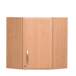 Corner Wall Cabinet - Beech