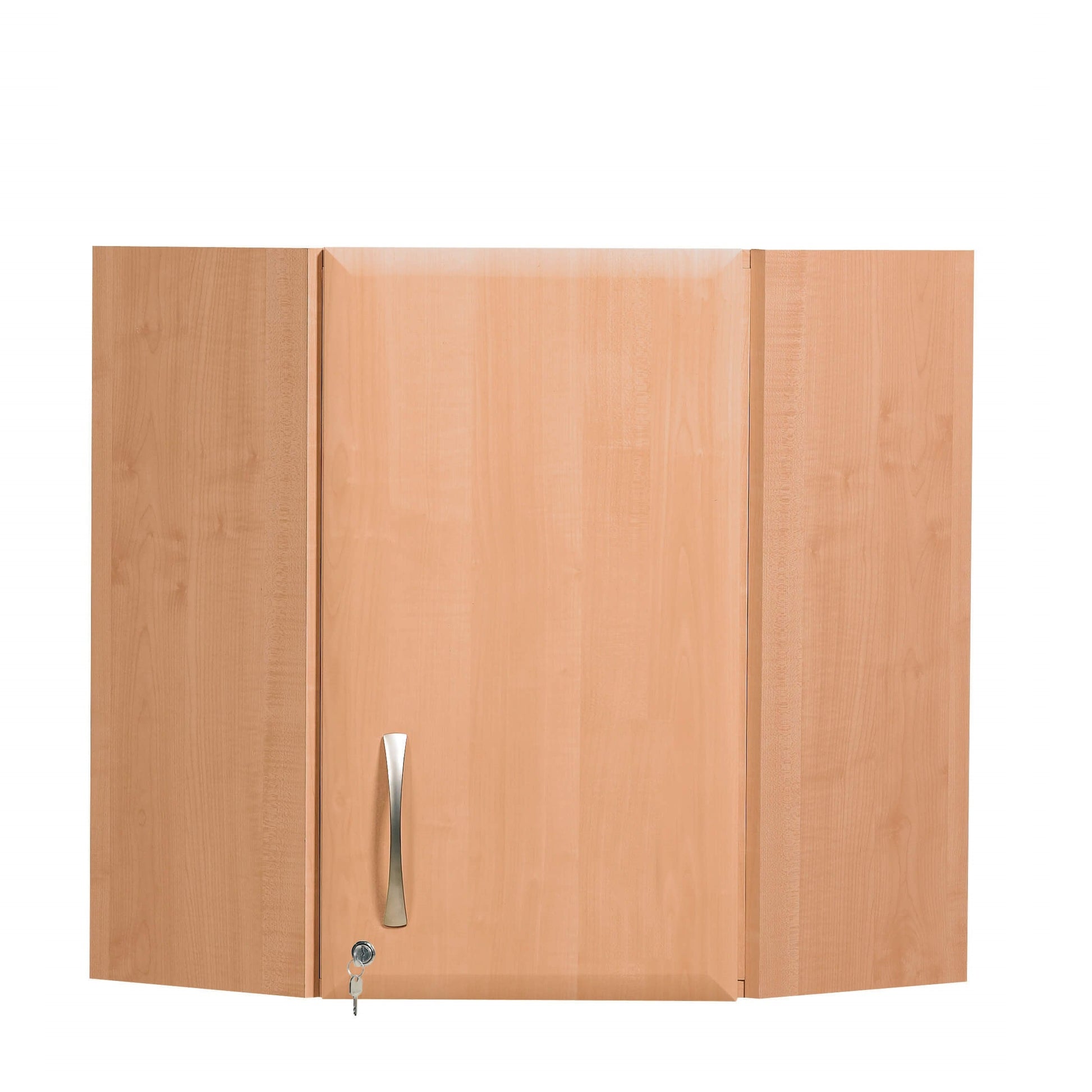 Corner Wall Cabinet - Beech