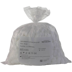 Cotton Wool Balls 500 non sterile (small balls)