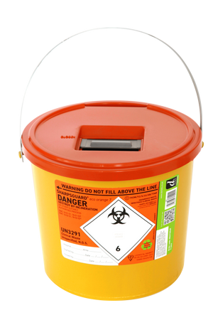 Sharpsguard Orange 7 Ltr Sharps Bin