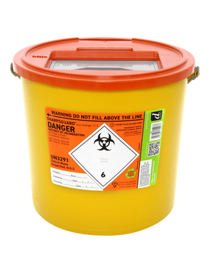 Sharpsguard Orange 11.5 Ltr Sharps Bin