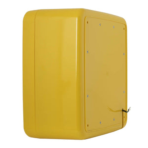 Defibstore 4000 - Defib Cabinet w/ Heater & Light - Unlocked - Yellow