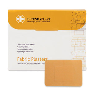 Dependaplast Fabric Plasters - 7.5cm x 5cm x 50