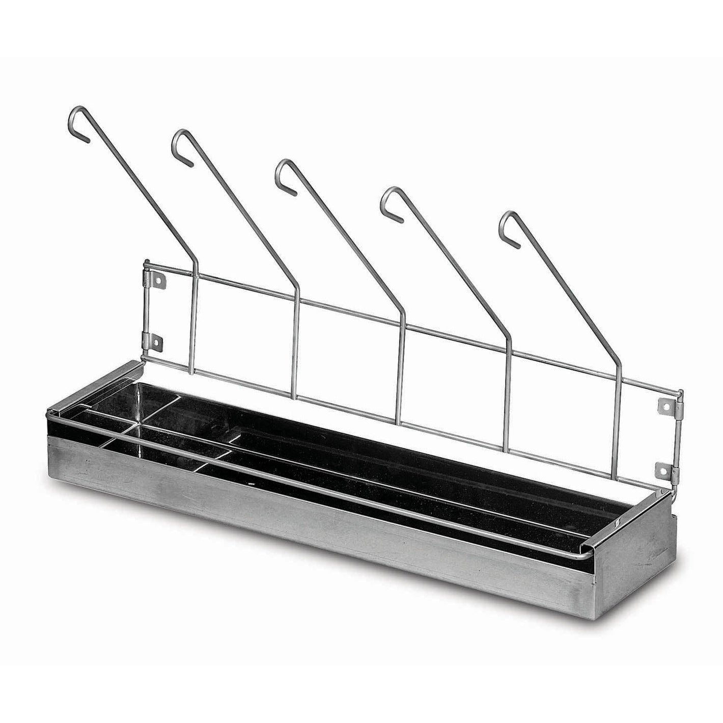 Dispensers, Holders & Racks - Drainage Rack - 5 Urinal, Drip Tray