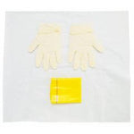 Dressing Aid Pack (White) with P/F Latex Glove Medium