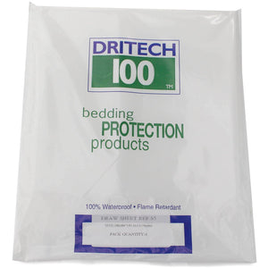 Dritech Waterproof Draw Sheets - 66 x 36 Inches x 4