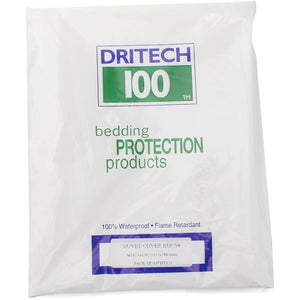 Dritech Waterproof Single Duvet Cover - 54 x 78 Inches