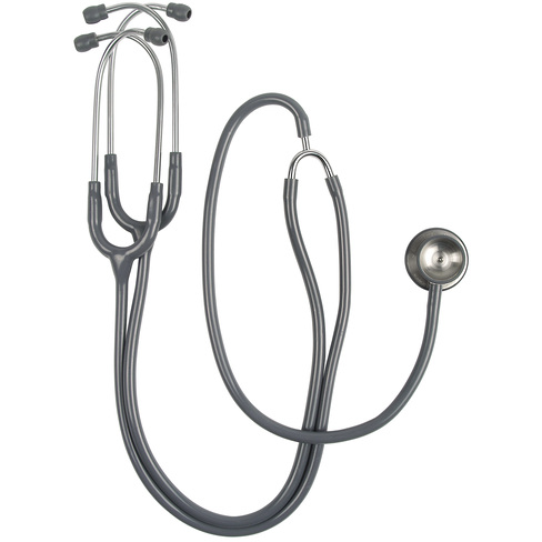 Duplex® Teaching Stethoscope - Slate Grey - Stainless Steel