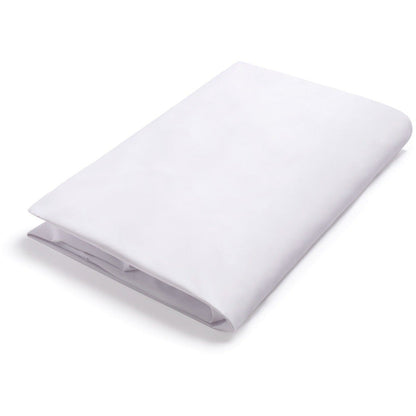 Duvet Cover, Single Bed - Envelope End: White