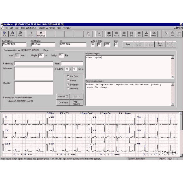 ECG Network Software (Surgery Version) for Seca ECG