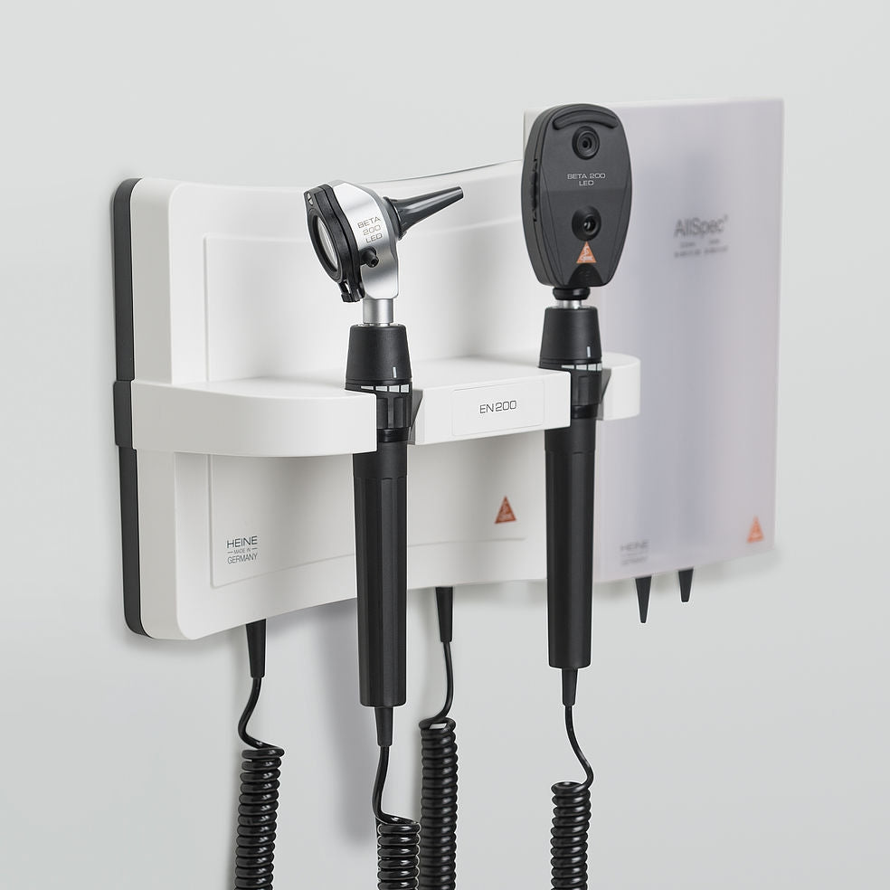 EN 200 Kit with EN 200 Wall Transformer, K 180 F.O. Otoscope, K 180 Ophthalmoscope