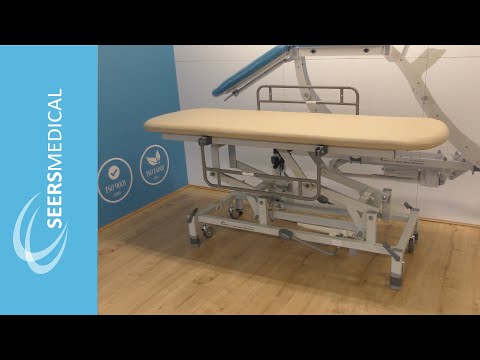 Electric Therapy Hygiene Tables - Medium - Central Locking