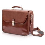 Elite Doctor’s Medical Bag – Brown Leather