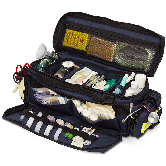 Elite Oxygen Therapy Emergency Bag - Blue