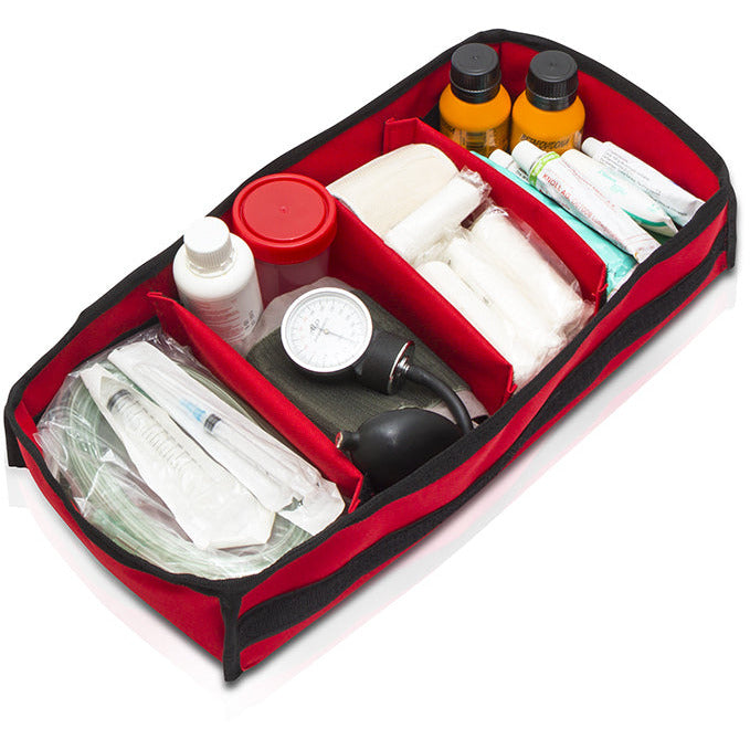 Elite Oxygen Therapy Emergency Bag - Red