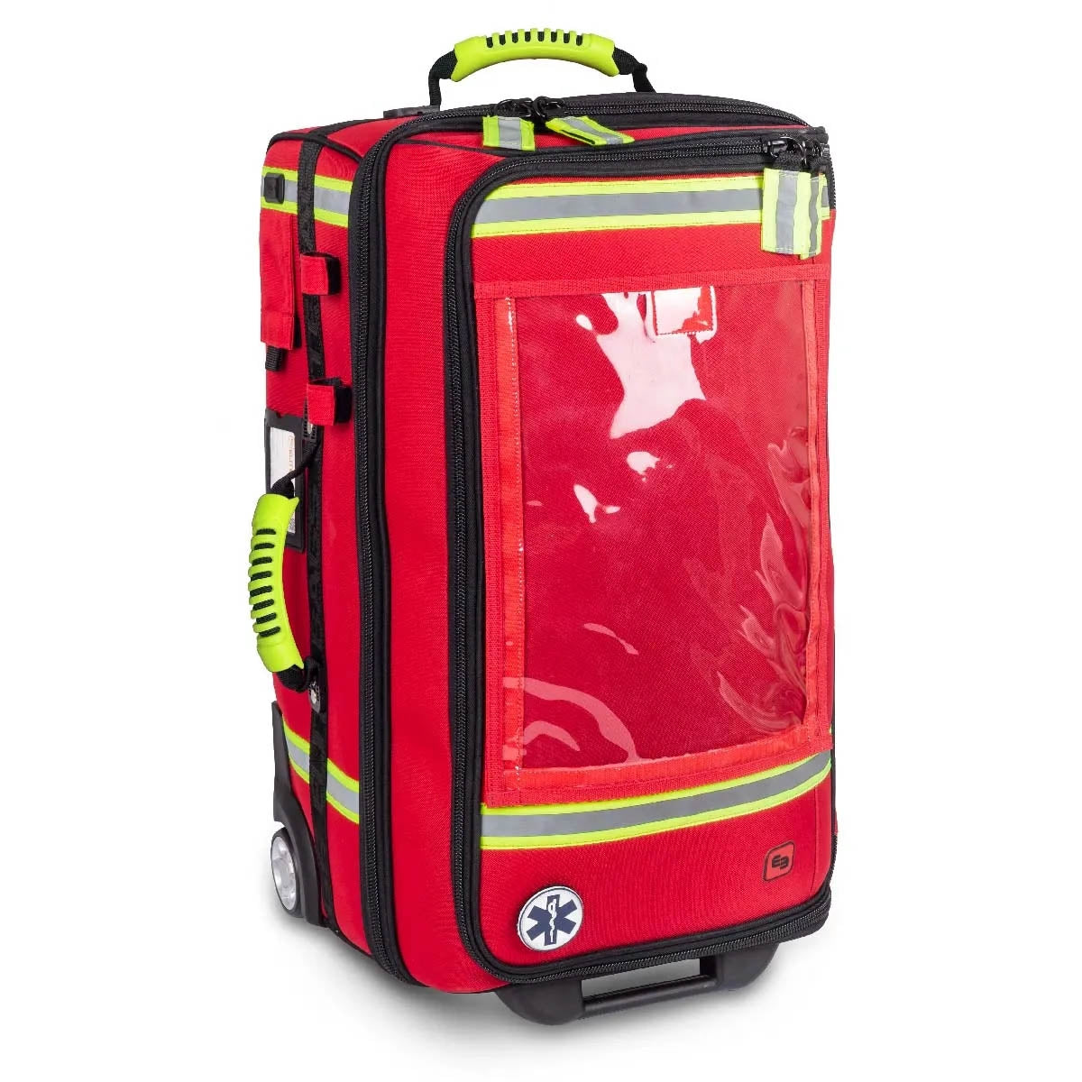 Emerair's Trolley Emergency Respiratory Bag - Red Polyamide