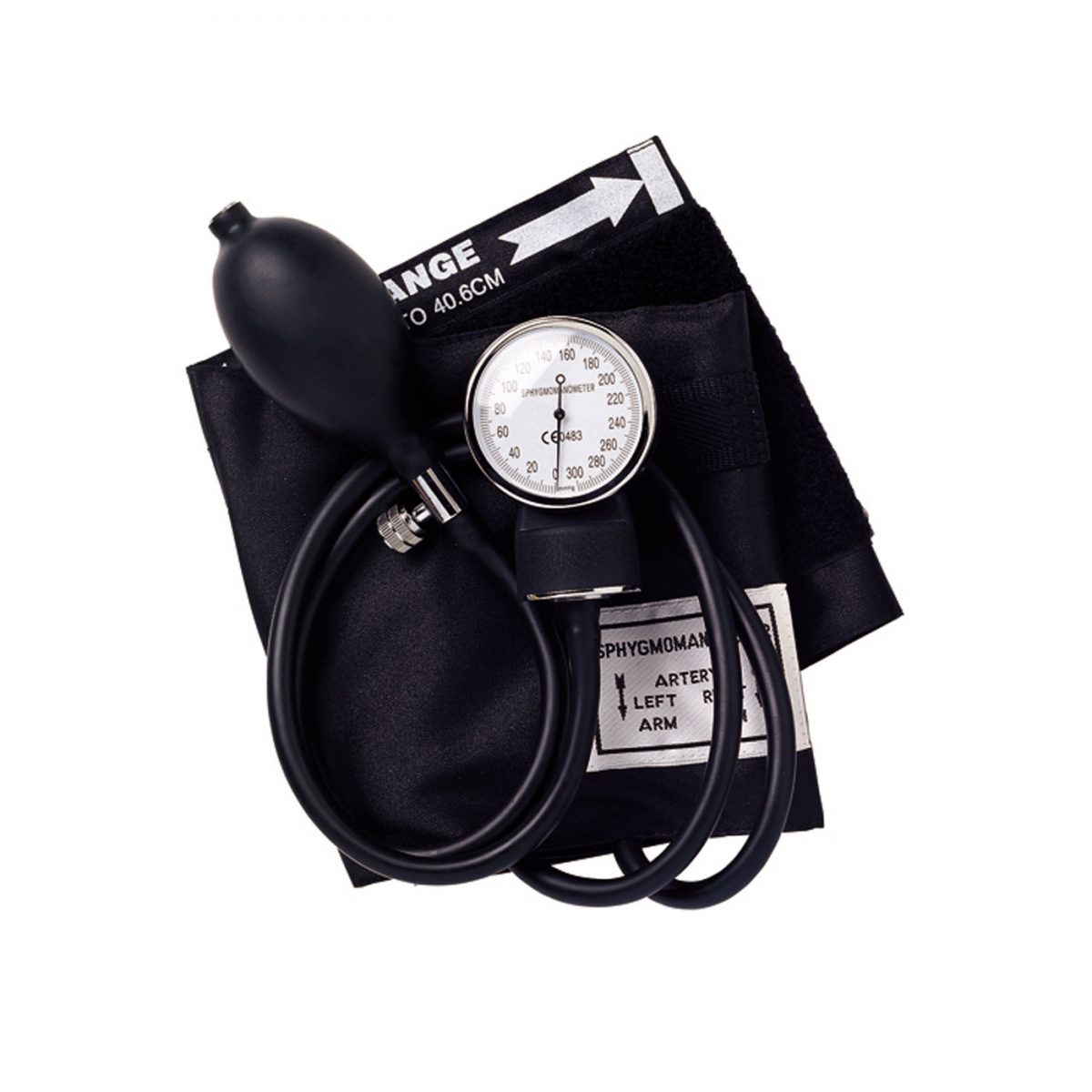 Emerald 'Clip On' Aneroid Sphygmomanometer(2 Tubes)