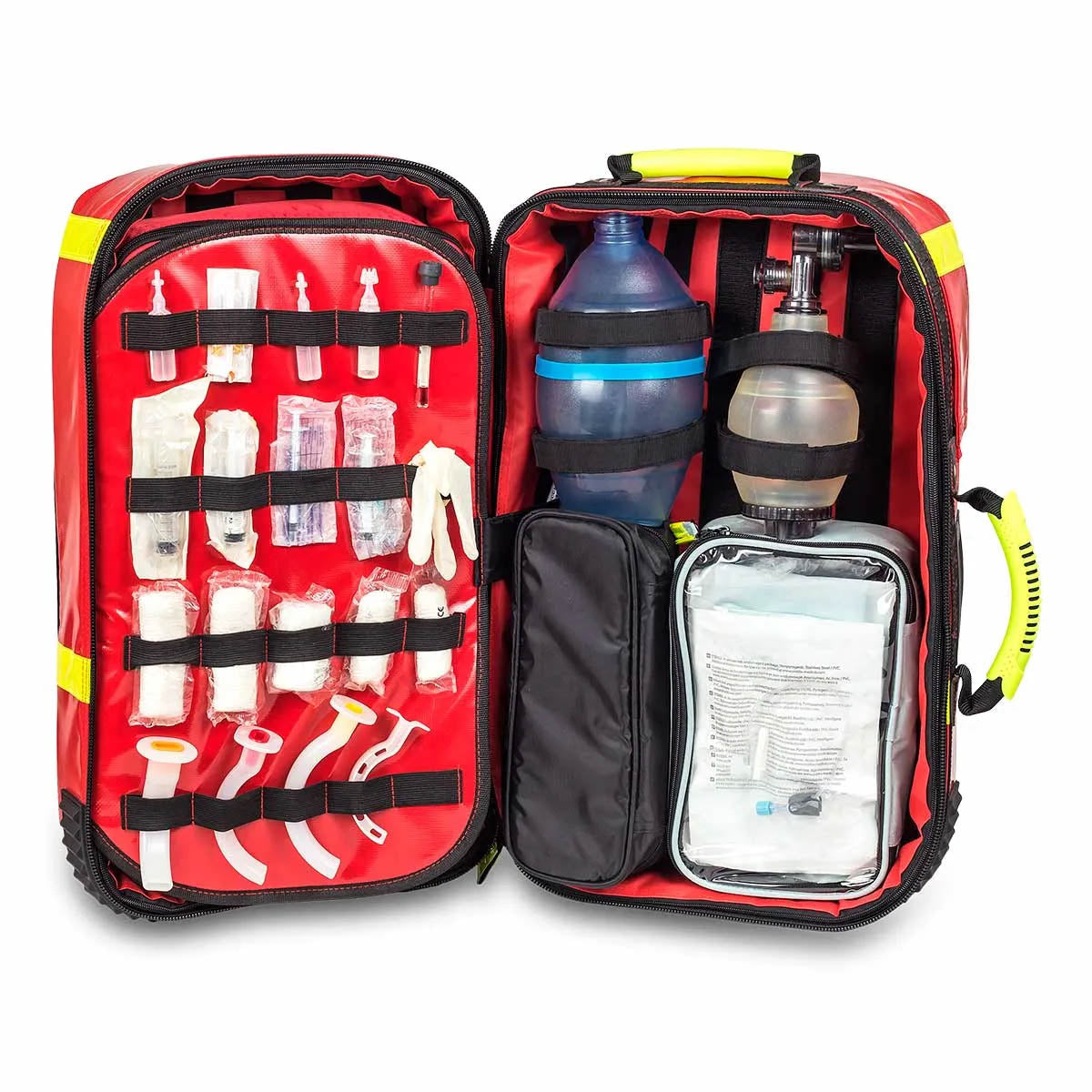 Emergency Bag for Advanced Life Support (ALS) - Red Tarpaulin