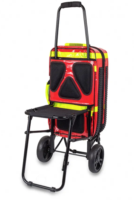 Emergency Bag for Advanced Life Support (ALS) - Red Tarpaulin