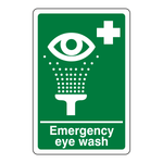 Emergency Eye Wash Sign