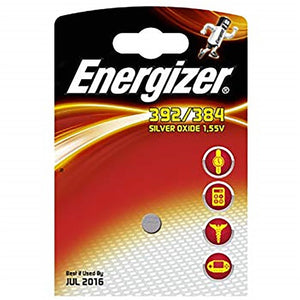 Energizer 392/384 Silver Oxide 1.55V - Box of 10