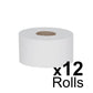 Essentials Mini Jumbo Roll 3" - 2ply - 76mm x 200m - Case of 12