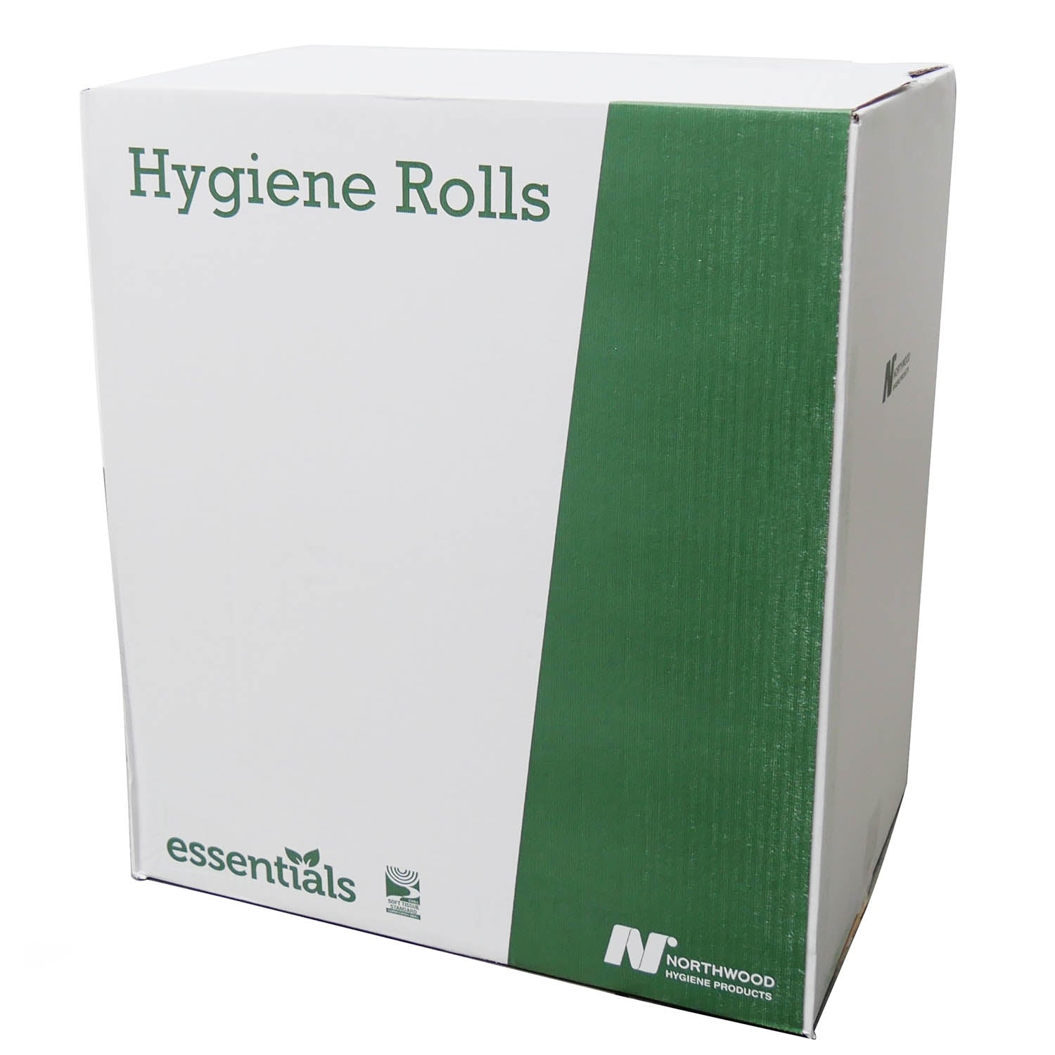 Essentials White Couch Roll 20" - 2ply - 40m x 500mm - Case of 12