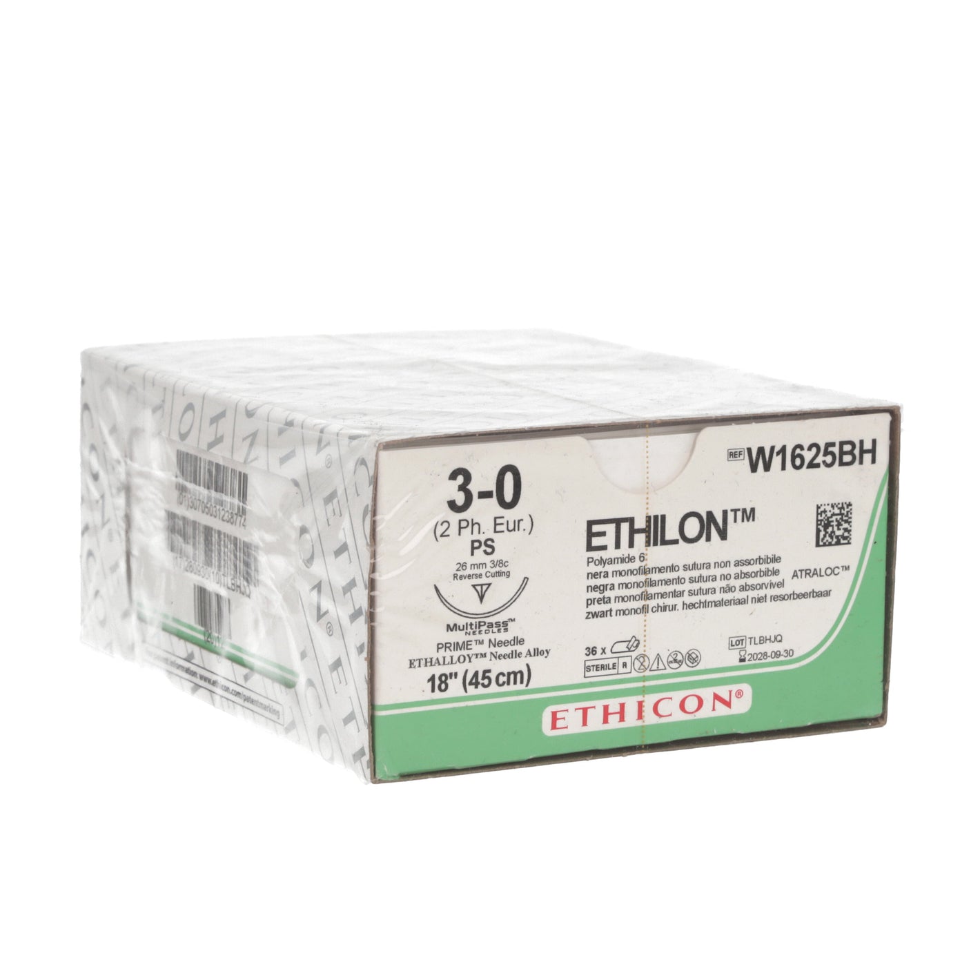 Ethilon Suture - 26mm 45cm - 3.0USP x 36