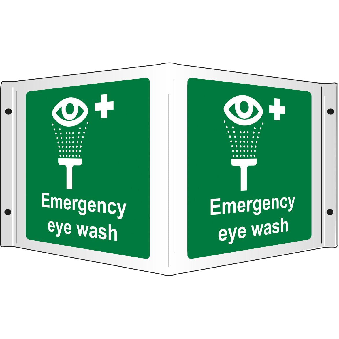 Eyewash 3D Projecting Sign, 35x20cm