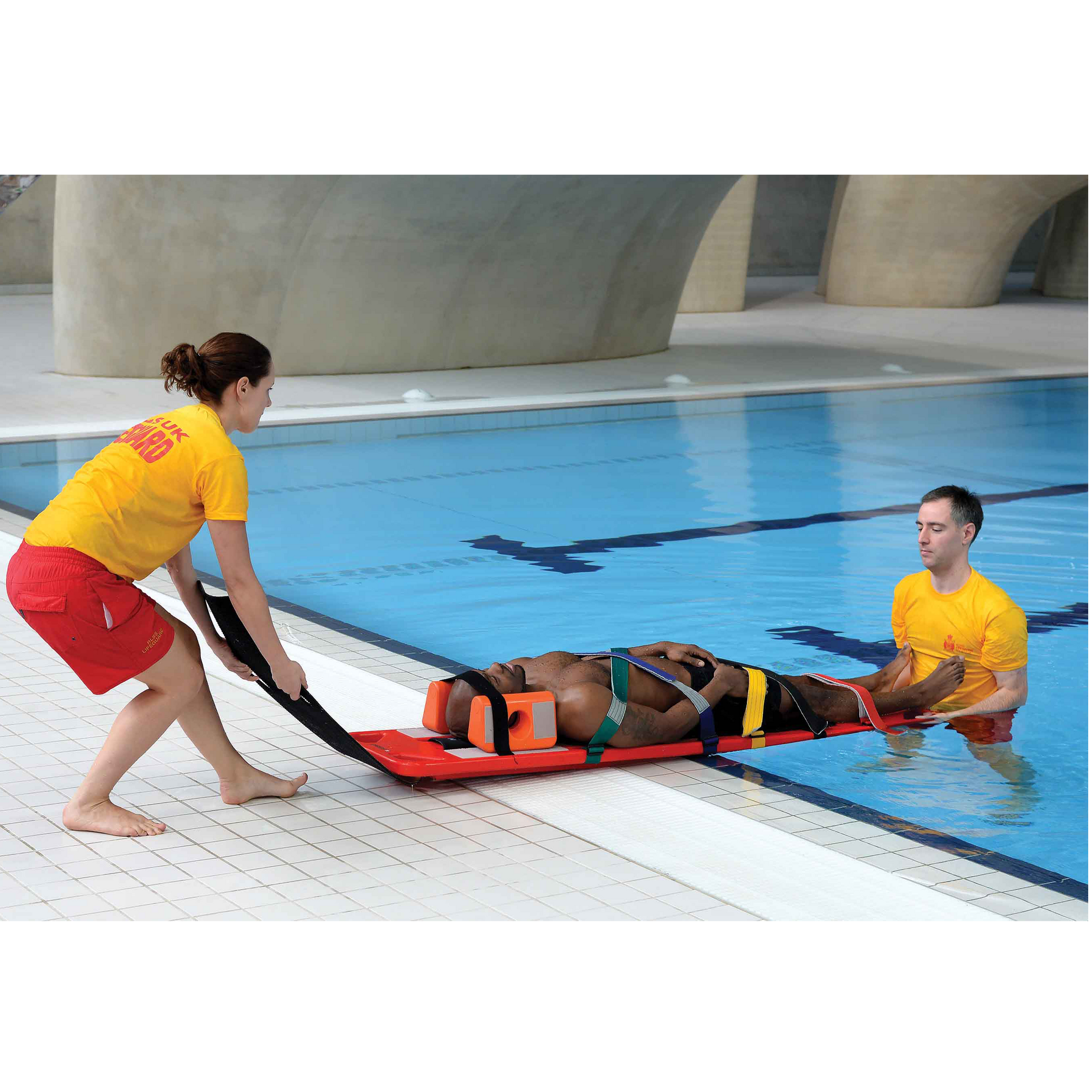 FERNO PXB Pool Extraction Board - With Head Block & Straps