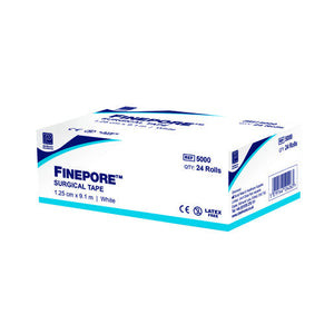 Finepore Microporous Surgical Tape - 5.0cm x 9.1m Single