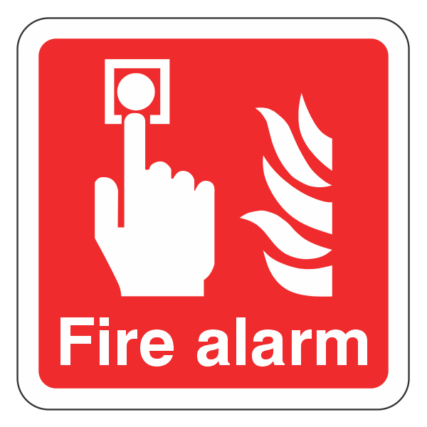 Fire Alarm Sign