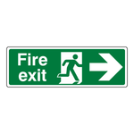 Fire Exit Sign - Arrow Right