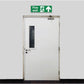 Fire Exit Sign - Arrow Up